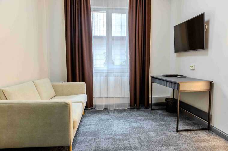 One-room apartment with a kitchenette