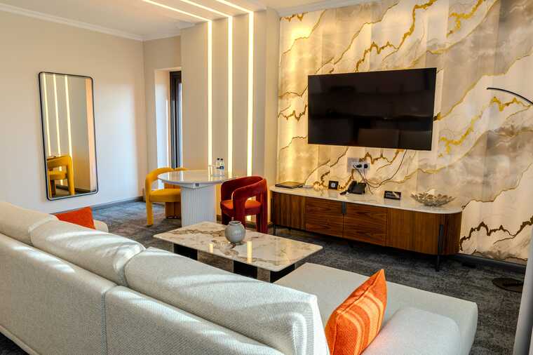 Однокомнатные премиум апартаменты с кухонной зоной