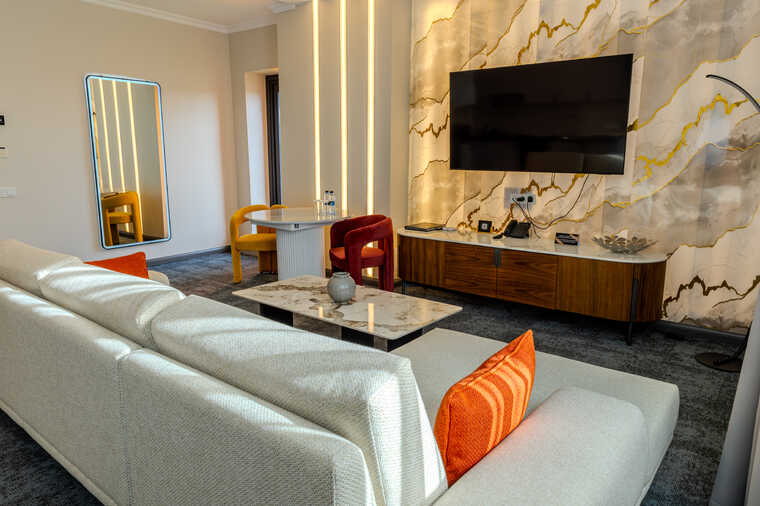 Однокомнатные премиум апартаменты с кухонной зоной